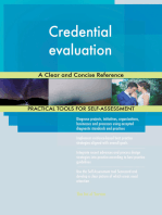 Credential evaluation A Clear and Concise Reference