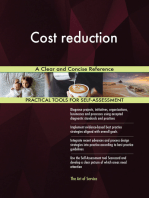 Cost reduction A Clear and Concise Reference