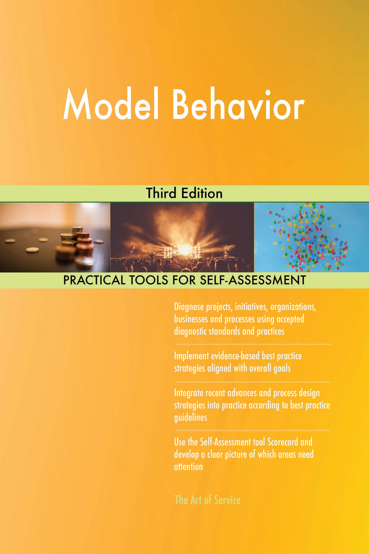 Model Behavior Third Edition by Gerardus Blokdyk (Ebook) - Read free ...