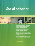 Social behavior Second Edition