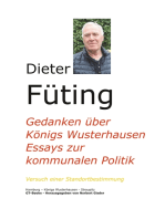 Gedanken über Königs Wusterhausen: Essays zur kommunalen Politik - Versuch einer Standortbestimmung