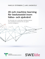 AI och machine learning för beslutsstöd inom hälso- och sjukvård