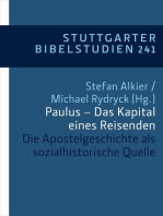 Paulus - Das Kapital eines Reisenden: Die Apostelgeschichte als sozialhistorische Quelle