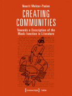 Creating Communities: Towards a Description of the Mask-function in Literature