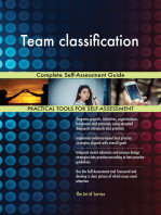 Team classification Complete Self-Assessment Guide
