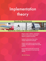 Implementation theory Standard Requirements