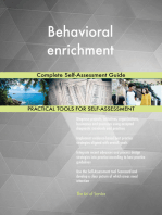 Behavioral enrichment Complete Self-Assessment Guide