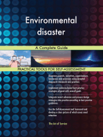 Environmental disaster A Complete Guide