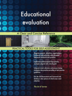 Educational evaluation A Clear and Concise Reference