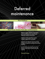 Deferred maintenance Third Edition
