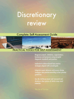 Discretionary review Complete Self-Assessment Guide