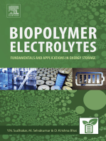 Biopolymer Electrolytes: Fundamentals and Applications in Energy Storage