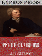 Epistle to Dr. Arbuthnot