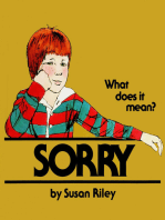 Sorry: What Does It Mean?