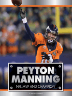 Peyton Manning: NFL MVP and Champion