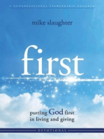 first - Devotional: putting GOD first in living and giving