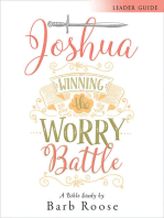 Joshua - Women's Bible Study Leader Guide: Winning the Worry Battle