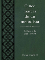 Cinco marcas de un metodista: Five Marks of a Methodist Spanish