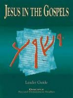 Jesus in the Gospels: Leader Guide: Containing Teacher Helps