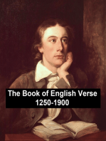 The Book of English Verse 1250-1900