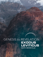 Genesis to Revelation: Exodus, Leviticus Participant Book: A Comprehensive Verse-by-Verse Exploration of the Bible
