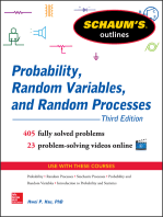 Schaum's Outline of Probability, Random Variables, and Random Processes, 3/E