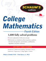 Schaum's Outline of College Mathematics, Fourth Edition