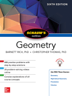 Schaum's Outline of Geometry, Sixth Edition