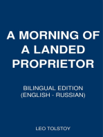 A Morning of a Landed Proprietor: Bilingual Edition (English – Russian)