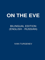 On the Eve: Bilingual Edition (English – Russian)