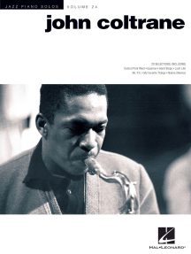 John Coltrane: Jazz Piano Solos Series Volume 24