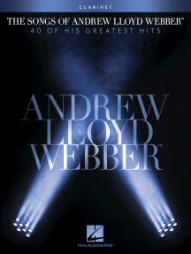 The Andrew Lloyd Webber Sheet Music Collection 25 of His Greatest Songs Piano Vocal Guitar