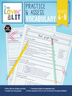 I’m Lovin’ Lit Practice & Assess: Vocabulary, Grades 4 - 8