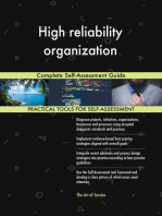 High reliability organization Complete Self-Assessment Guide