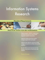 Information Systems Research Standard Requirements