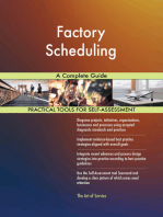 Factory Scheduling A Complete Guide
