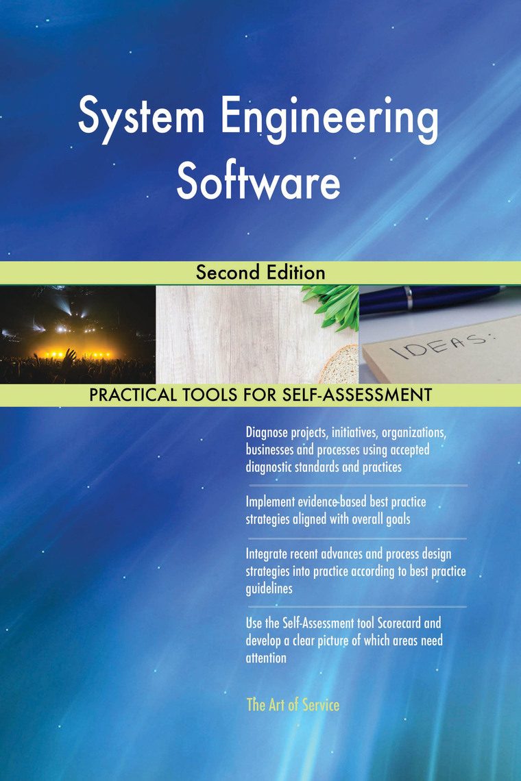 System Engineering Software Second Edition by Gerardus Blokdyk (Ebook ...