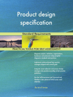 Product design specification Standard Requirements