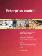 Enterprise control Complete Self-Assessment Guide