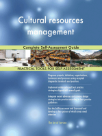 Cultural resources management Complete Self-Assessment Guide