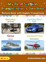 My First Serbian Transportation & Directions Picture Book with English Translations: Teach & Learn Basic Serbian words for Children, #14