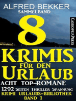 Sammelband: Acht Top-Romane - 8 Krimis für den Urlaub: Krimi Urlaubs-Bibliothek, #1