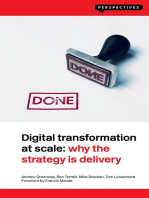 Digital Transformation at Scale: Why the Strategy Is Delivery: Why the Strategy Is Delivery