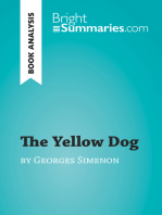 The Yellow Dog by Georges Simenon (Book Analysis): Detailed Summary, Analysis and Reading Guide