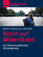 Recht auf Widerstand: Zur Theorie politischer Verweigerung