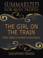 The Girl On the Train - Summarized for Busy People