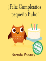 ¡Feliz Cumpleaños pequeño Buho!