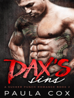 Dax's Sins: A Bad Boy MMA Fighter Romance: A Sucker Punch Romance, #2
