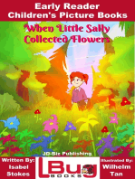When Little Sally Collected Flowers: Early Reader - Children's Picture Books