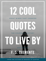 12 Cool Quotes to Live By